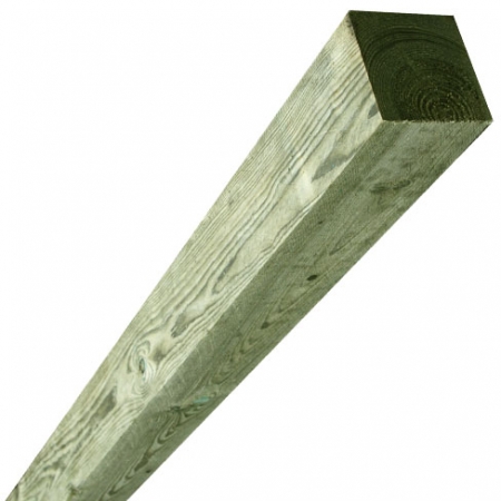 sawn timber fence post 100 x 100mm