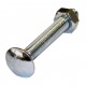 Cup square bolt with nut