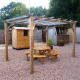 Garden Pergola Classic Kit Installed