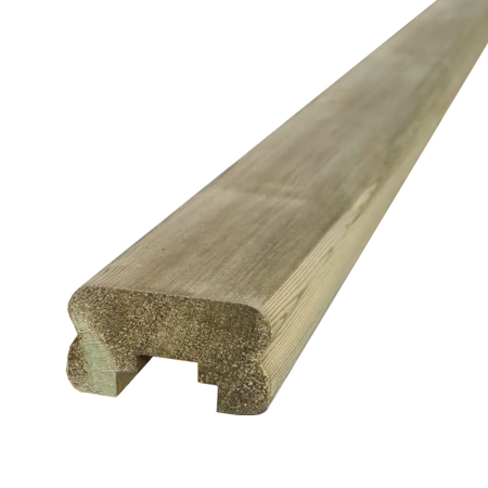 Decking handrail top rail