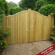 Cranbourne gates in Softwood