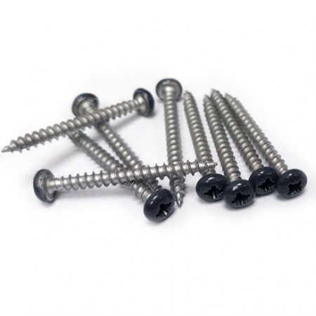 Pack 10no DuraPost Screws Anthracite Grey pack 10