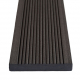 Smart Board slate grey grooved decking board