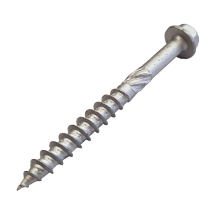 M10 x 100mm Flanged Hex Timber Screw
