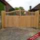 Swish top iroko windsor gates